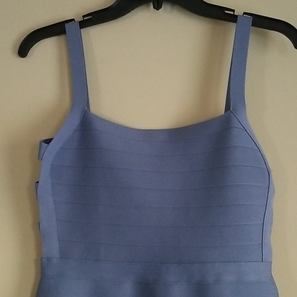 Tiger Mist Prague Back Cutout Blue Mini Dress M - Picture 13 of 16